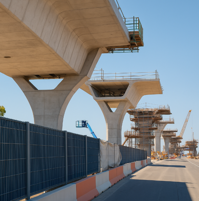 Viadutos e infraestruturas